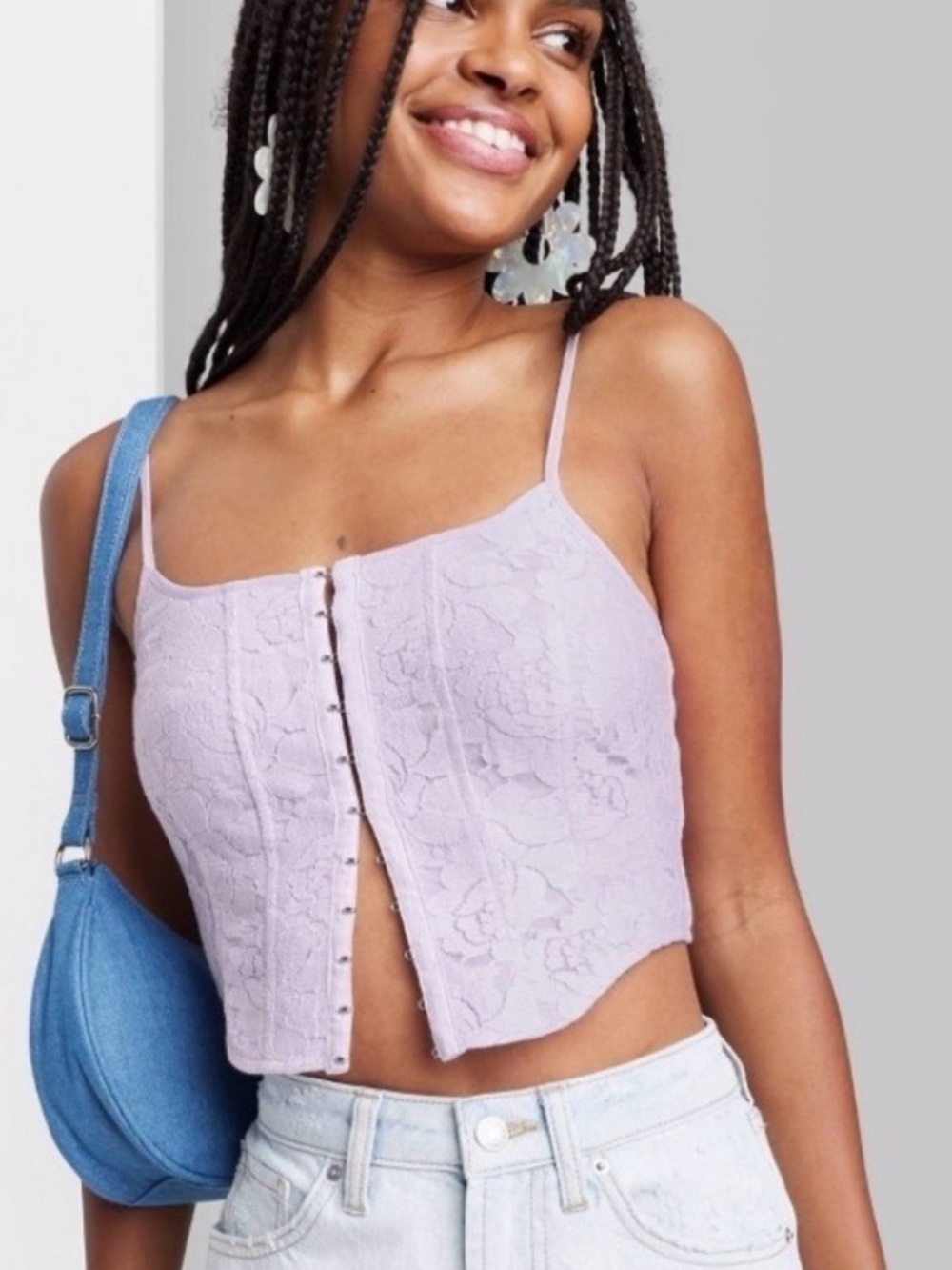 wild fable | Front-Snap Cami